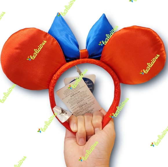 DISNEY PARIS 30TH ANNIVERSARY EURO DISNEY 1992 RETRO EARS HEADBAND - Picture 5 of 5